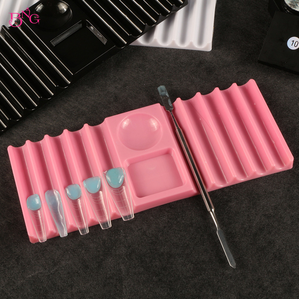 Nail Art Extension - Support double en plastique BNG pour