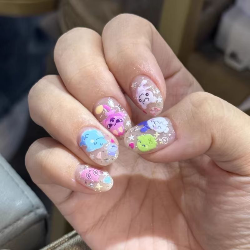 Nail Art Design - Offre spéciale Tamagotchi Paradise Happy Garden