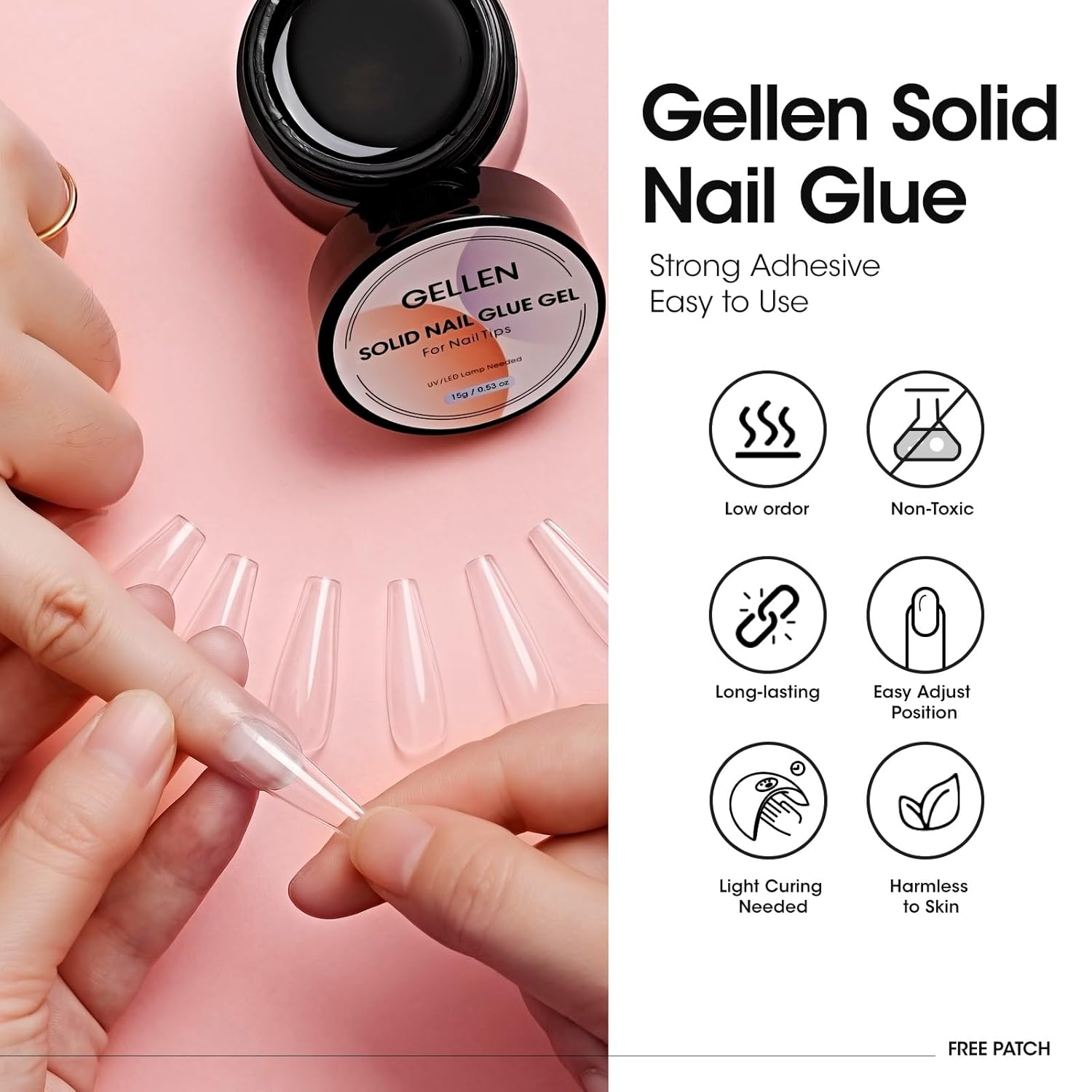GELLEN Gel Solide Transparent  - Nail Art Extension avis et prix