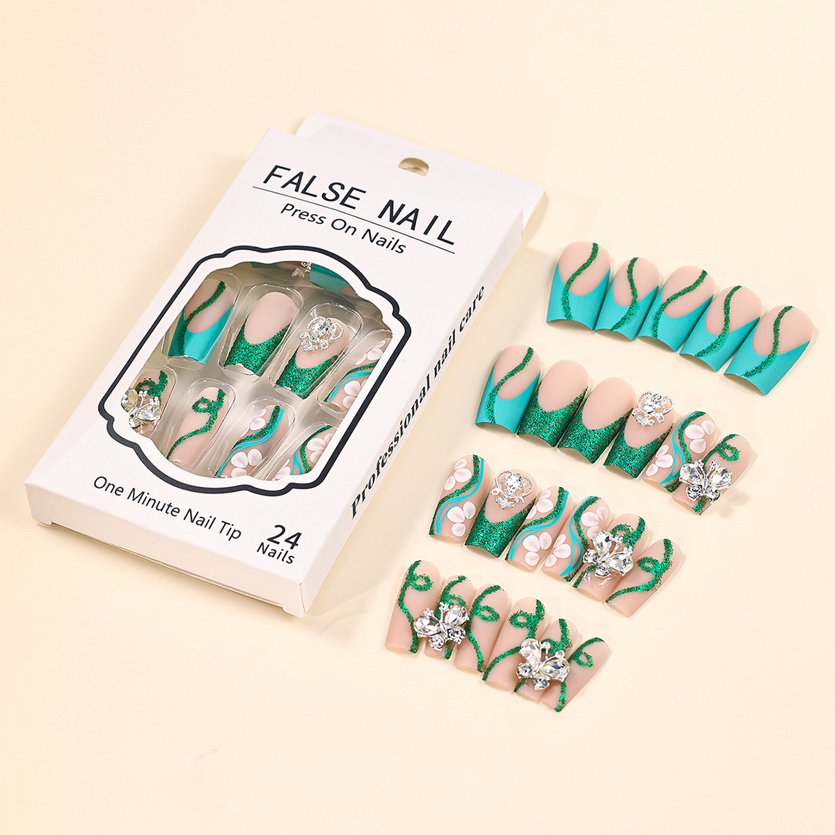 Fausse colle brillante sur poi - Nail Art Design avis et prix
