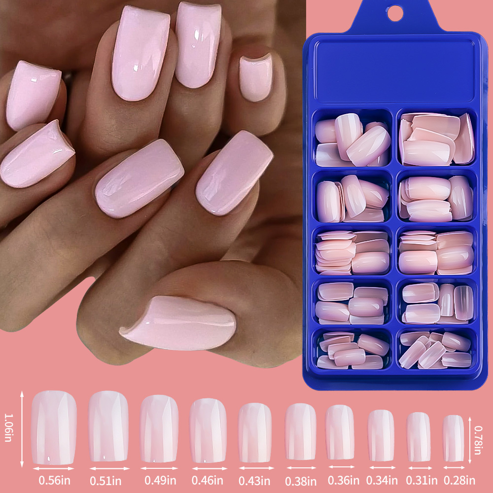 100/120 pièces rose blanc pres - Nail Art Extension avis et prix