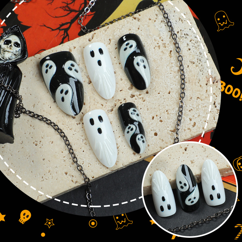 30 pièces 2025 Halloween amand - Nail Art Emerald avis et prix