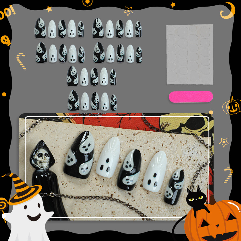 30 pièces 2025 Halloween amand - Nail Art Emerald avis et prix