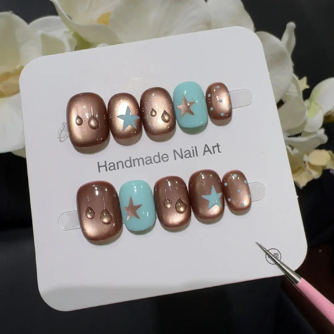 Petites gouttelettes d'eau mar - Nail Art Emerald avis et prix