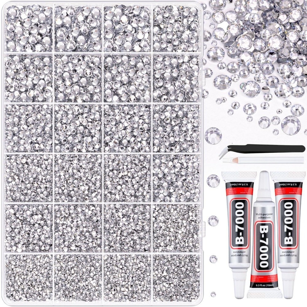 Kit de strass en résine multic - Nail Art Emerald avis et prix
