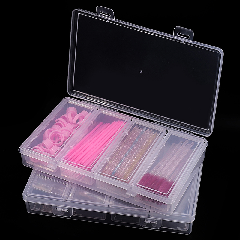 Boîte de rangement transparent - Nail Art Extension avis et prix