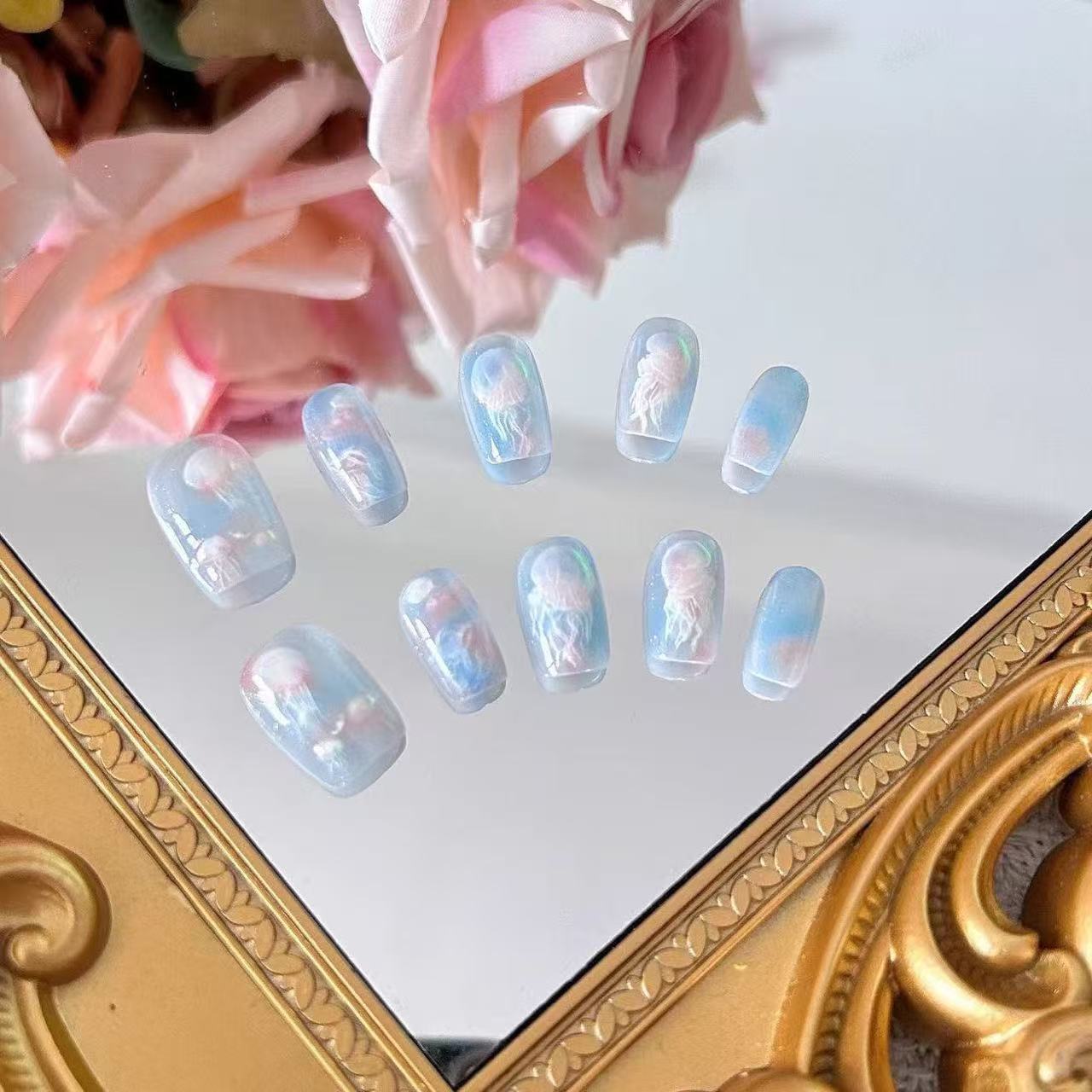 10 pièces femmes couleur médus - Nail Art Emerald avis et prix