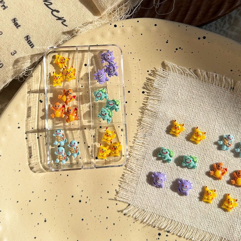 Accessoires de nail art Pokémo - Nail Art Design avis et prix