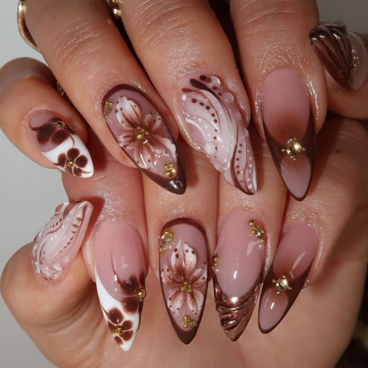 Faux ongles moyens pour femmes - Nail Art Design avis et prix