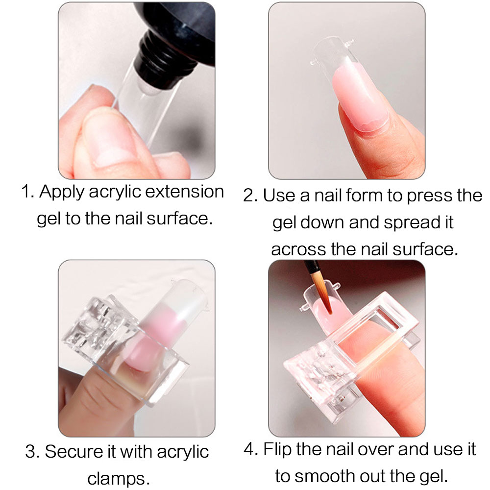 Lot de 5 embouts d'ongles soup - Nail Art Design avis et prix