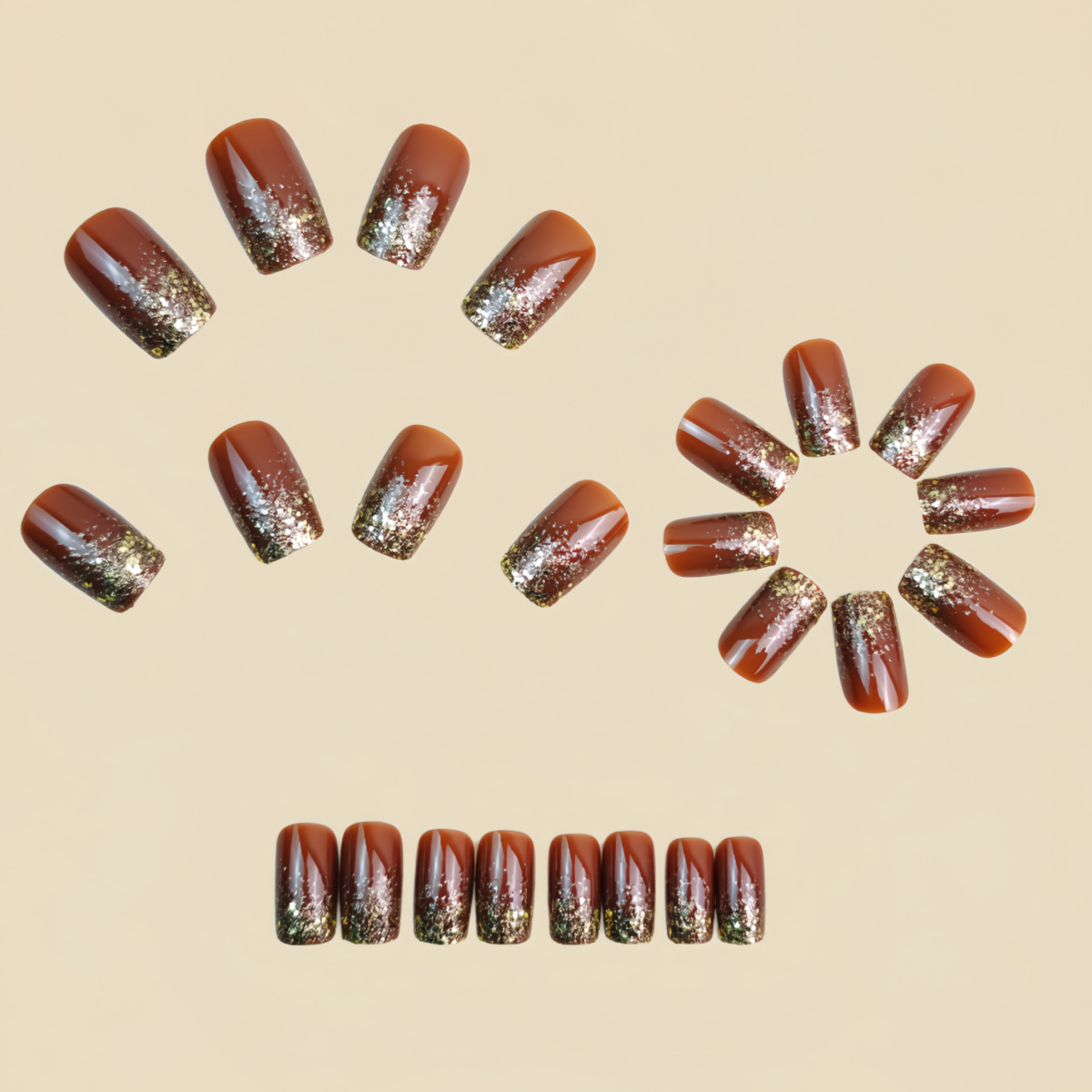 Faux ongles courts et moyens d - Nail Art Design avis et prix