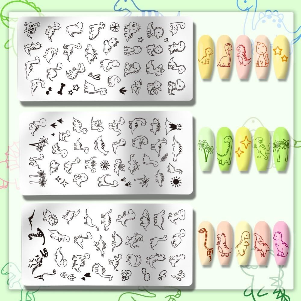 3 plaques de stamping pour ong - Nail Art Love avis et prix