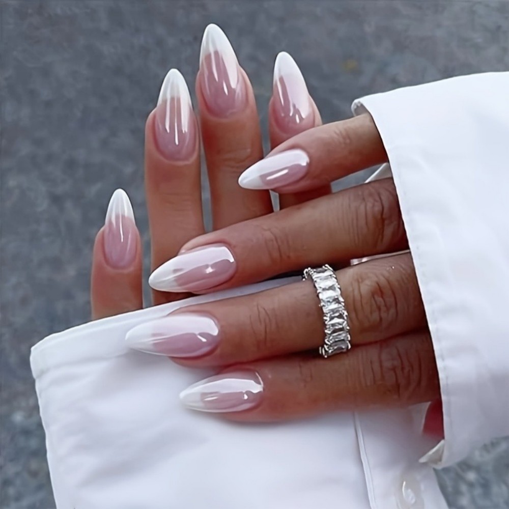 24 faux ongles à presser blanc - Nail Art Extension avis et prix
